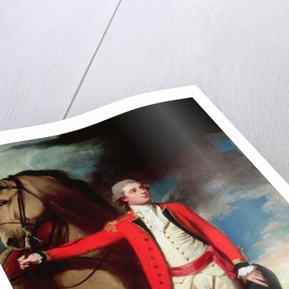 Portrait of Major James Hartley by George Romney