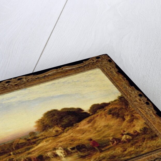 Sunset, 1860 by John Linnell