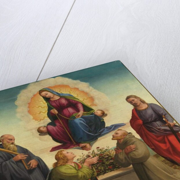 Madonna delle Cintola with Saints Benedict, Thomas, Francis and Julian by Francesco Granacci