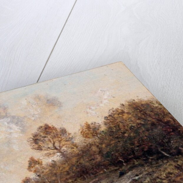 The edge of a wood by Theodore Rousseau