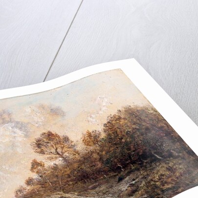 The edge of a wood by Theodore Rousseau