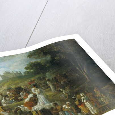 Sacrifice of a Hindoo Widow Upon the Funeral Pile of Her Husband by Johann Zoffany