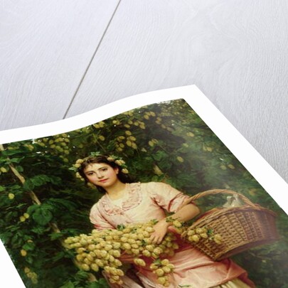 The Hop Picker by Charles Edward Perugini