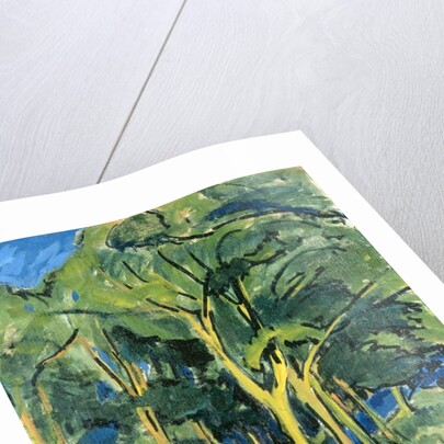 Waldstrasse, c.1910 by Ernst Ludwig Kirchner