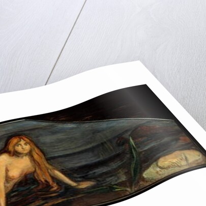 Mermaid, 1896 by Edvard Munch