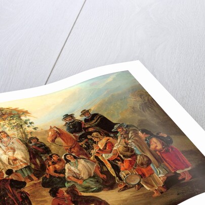 Regional Costumes, 1850 by Johann Moritz Rugendas