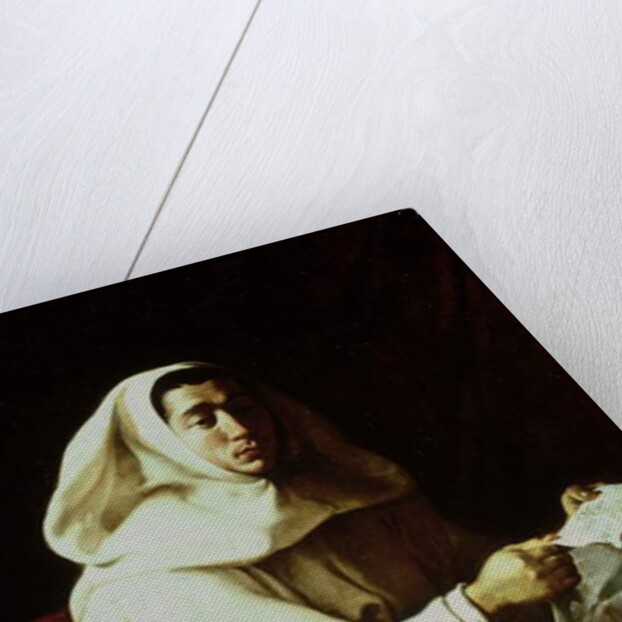 Portrait of a Monk of the Pueroni Family by Luigi (c.1605-c.1654) Miradori