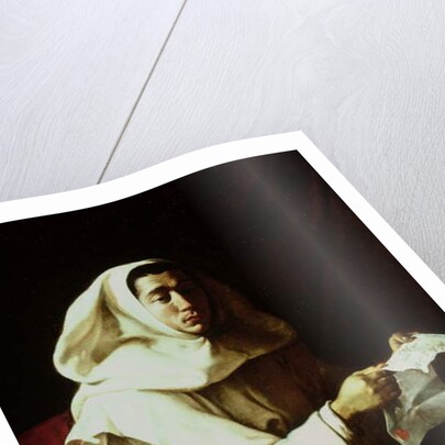 Portrait of a Monk of the Pueroni Family by Luigi (c.1605-c.1654) Miradori