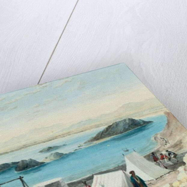 Aden Harbour by William Prinsep