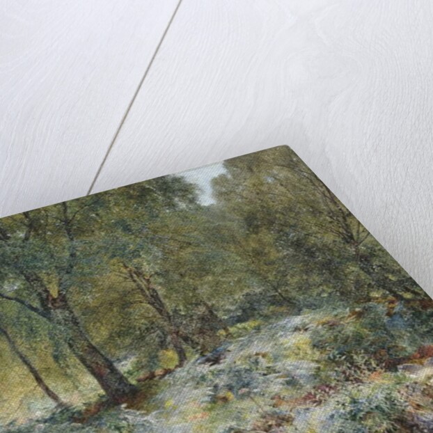 When the Leaves Begin to Turn, 1856 by Alfred William Hunt