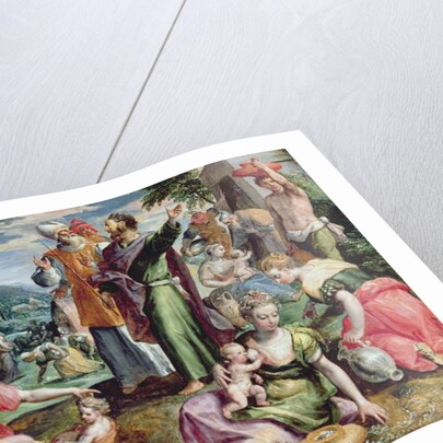 The Gathering of Manna, 1602 by Maarten de Vos