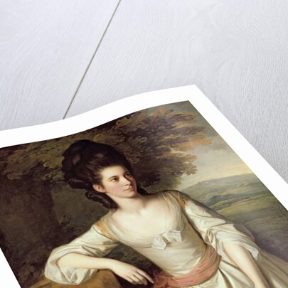 Portrait of Mrs. Vere by Nathaniel Dance