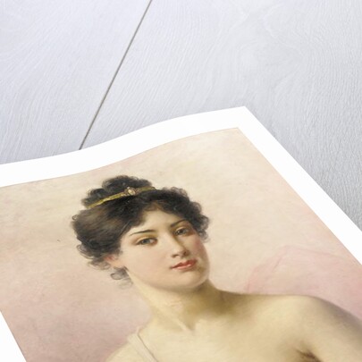 A Young Beauty by Jules Frederic Ballavoine