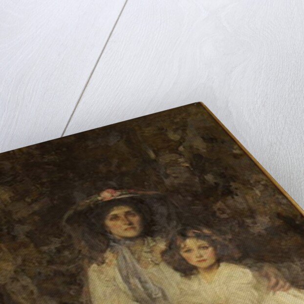 Lady Dickson-Poynder and her Daughter Joan, c.1905 by James Jebusa Shannon