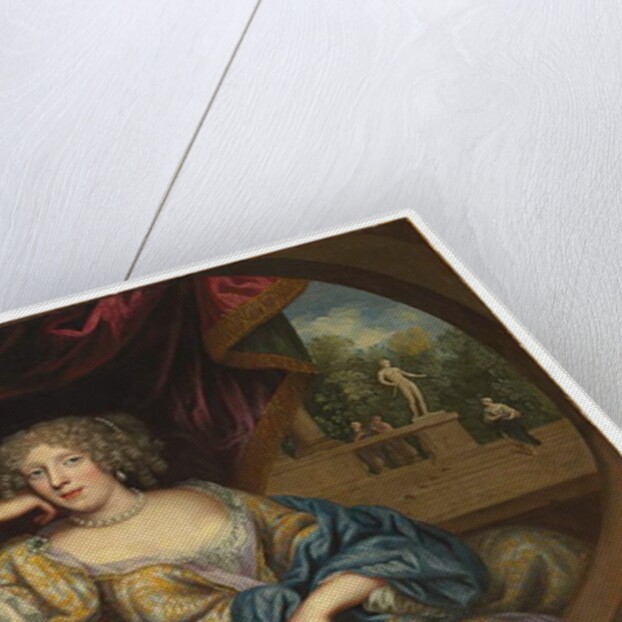 Portrait of a lady by Henri Gascars