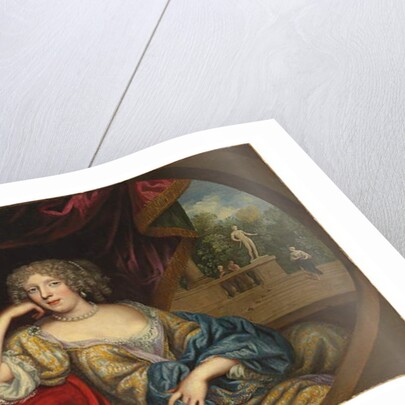 Portrait of a lady by Henri Gascars