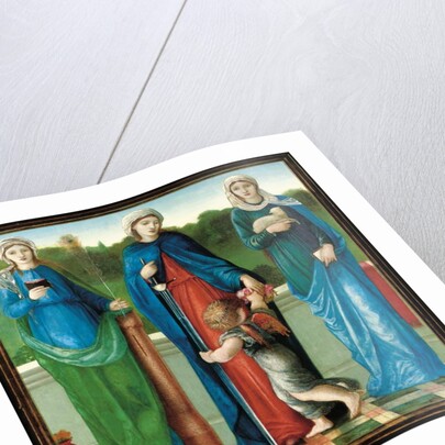 St. Barabara, St. Dorothy and St. Agnes by Edward Coley Burne-Jones