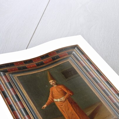 An Ottoman hatchet-bearer, late 17th - early 18th century by Jean Baptiste (circle of) Vanmour