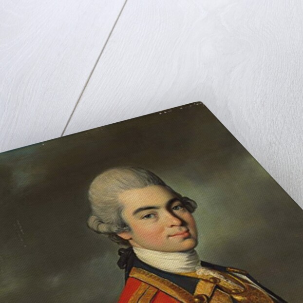 Portrait of Lieutenant General Sir James Duff, half-length, in military uniform, 1771 by John Russell