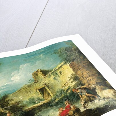 Le Passage du Gue by Francois Boucher