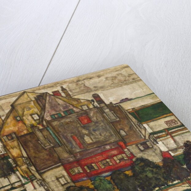 Individual Houses, 1915 by Egon Schiele
