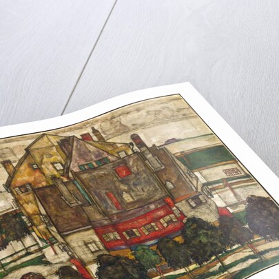 Individual Houses, 1915 by Egon Schiele