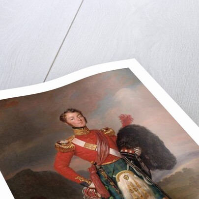 Portrait of Captain Robert Williamson Ramsay by Charles Achille D'Hardiviller