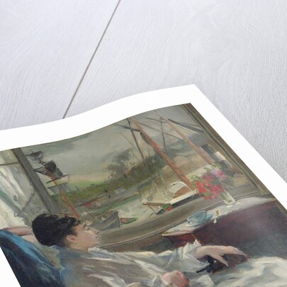 Portrait de Eva Gonzalès, c.1880 by Jeanne Guérard-Gonzalès