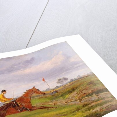 A Steeplechase by Henry Thomas Alken