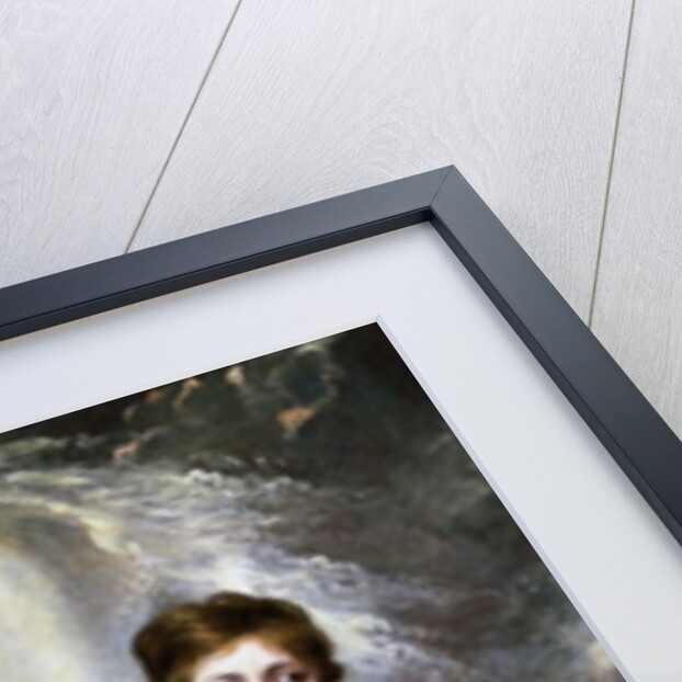 Portrait of a boy in red velvet suit by Thomas Stothard