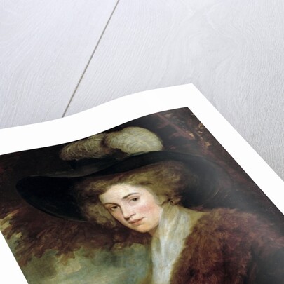Portrait of Mrs. Charles James Fox, 1784-9 by Joshua Reynolds