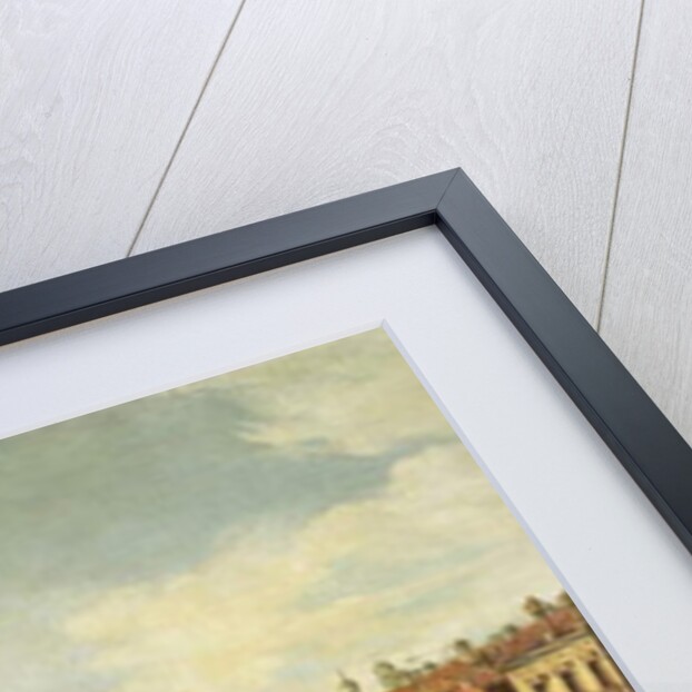 The Grand Canal near the Rialto Bridge, Venice, c.1730 by (1697-1768) Canaletto