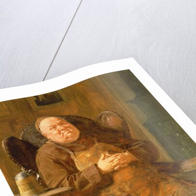 A Quiet Smoke, 1895 by Eduard von Grutzner