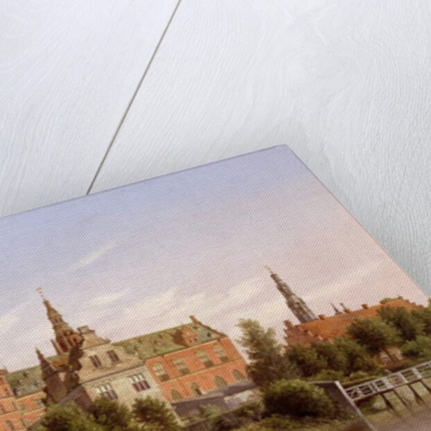 Frederiksborg Castle, Denmark, 1848 by Ferdinand Richardt
