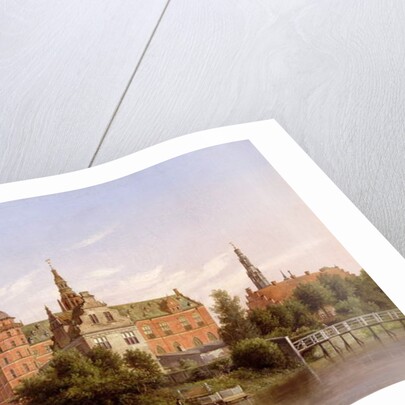 Frederiksborg Castle, Denmark, 1848 by Ferdinand Richardt