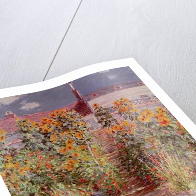 The Garden at Vetheuil, 1881 by Claude Monet