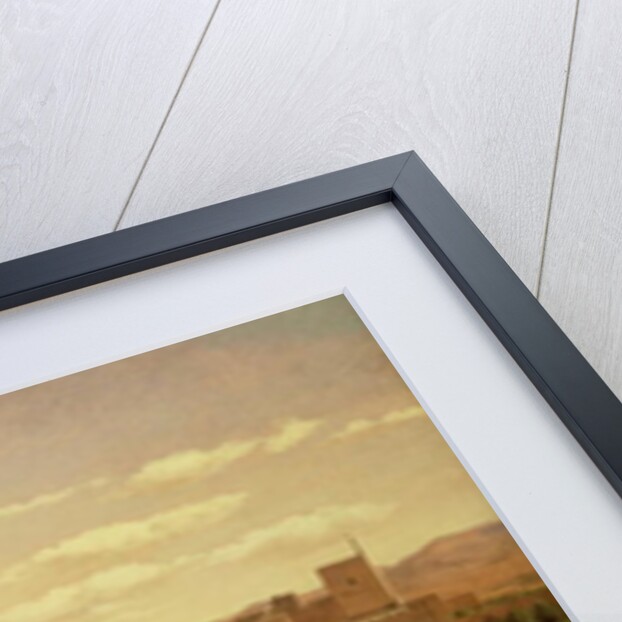 A View of Granada by Heinrich Hansen