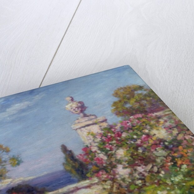 A Mediterranean Garden by Thomas Edwin Mostyn