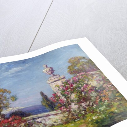 A Mediterranean Garden by Thomas Edwin Mostyn