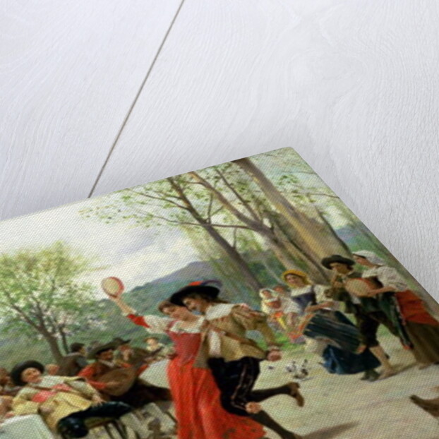 Silks and Satins at the Wedding Dance by Federigo Andreotti