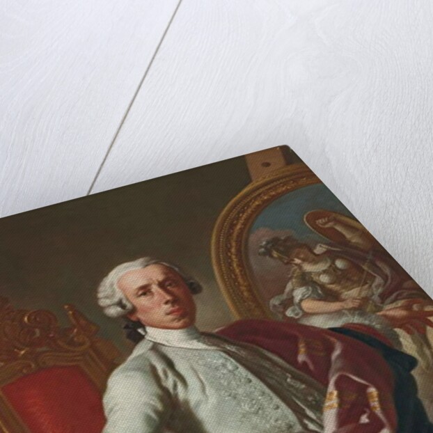 Portrait of the artist by Francesco de Mura