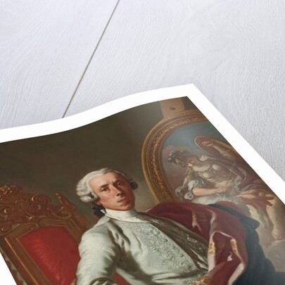 Portrait of the artist by Francesco de Mura