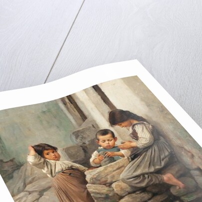 The Little Potters, 1883 by Christian Meyer Ross