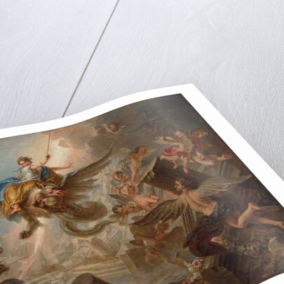 The Destruction of the Palace of Armida, 1737 by Charles Antoine Coypel