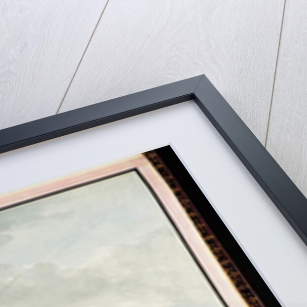 Vue de Jeu de Bague, de Sa Gallerie, & d'une des Façades du Chateau by Claude Louis Chatelet