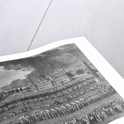 Procession of the Sultan on the Hippodrome by Jean Jacques Francois Le Barbier