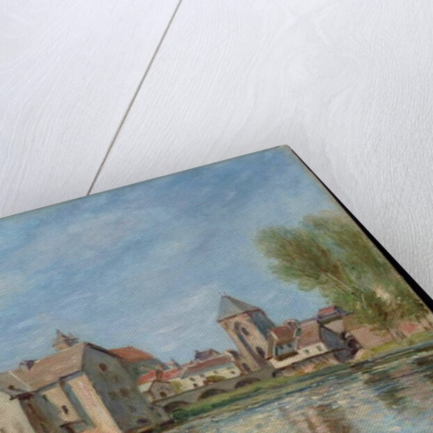 The Bridge and Mills of Moret sur Loing, 1892 by Alfred Sisley