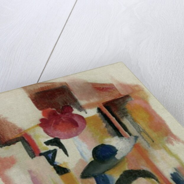 Study of a bright shop window, 1913 by August Macke