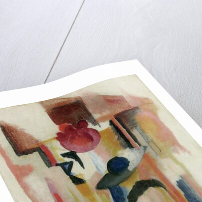 Study of a bright shop window, 1913 by August Macke