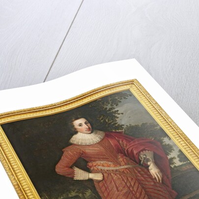 Portrait of a gentleman, traditionally identified as Henry, Prince of Wales, c.1620 by Anglo-Flemish School